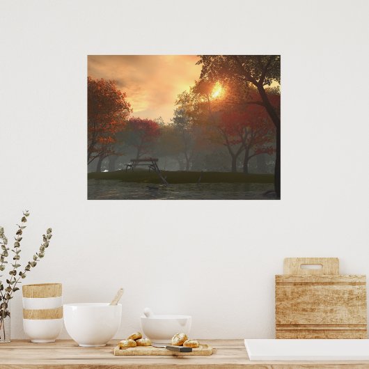 休憩場所 ポスター (キッチン)