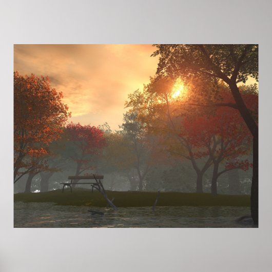 休憩場所 ポスター (正面)