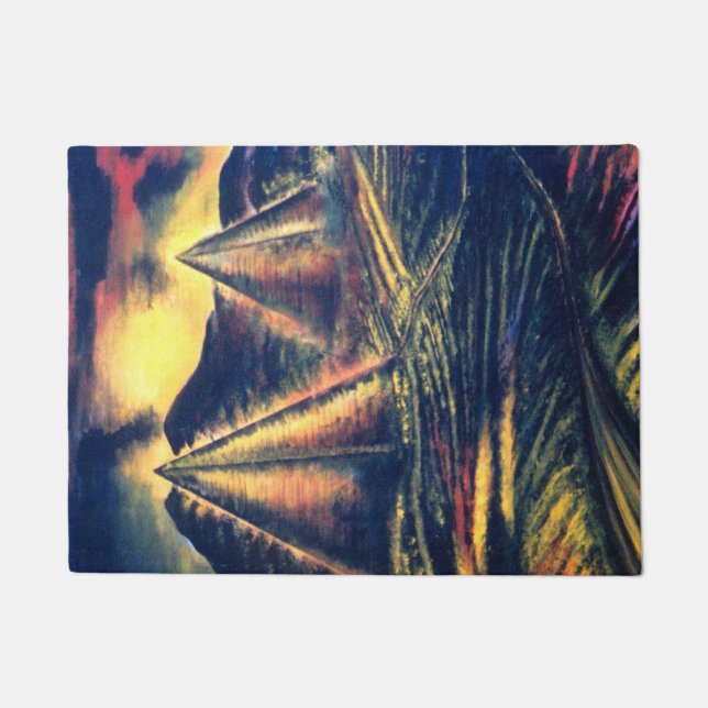 休憩所 ドアマット (正面)