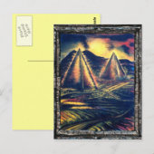 休憩所、ピラミッド ポストカード (正面/裏面)