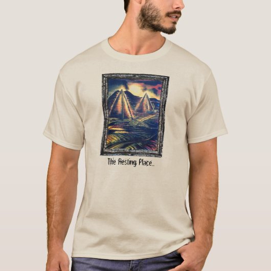 休憩所、ピラミッド Tシャツ (正面)