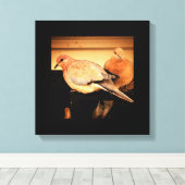 休憩時間 キャンバスプリント (インサイチュ (ウッドフロア))