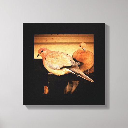 休憩時間 キャンバスプリント (正面)