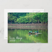 「休憩時間」シェムリアップ葉書 ポストカード (正面/裏面)