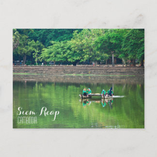 「休憩時間」シェムリアップ葉書 ポストカード