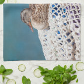 休憩用アヒル キッチンタオル (折り畳み)