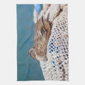 休憩用アヒル キッチンタオル (縦)