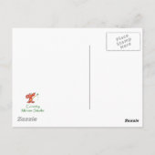 休憩用キャット – 動物の水彩集め ポストカード (裏面)