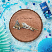 休憩赤カンガルー ペーパープレート (パーティー)