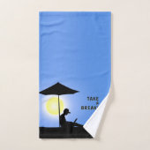 「休憩!」 バスタオルセット (ハンドタオル)