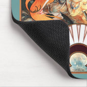 休憩CC0413 Alphonseミュシャ マウスパッド (コーナー)