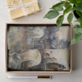 「休戦」ウェスタンアートバイチャールズMラッセル 薄葉紙 (ギフト)