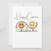 休日おもしろいことわざ シーズンカード (正面)