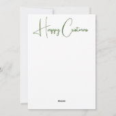 休日おもしろいことわざ シーズンカード (裏面)