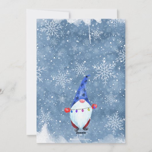 休日おもしろい格言のフォトカード シーズンカード (裏面)