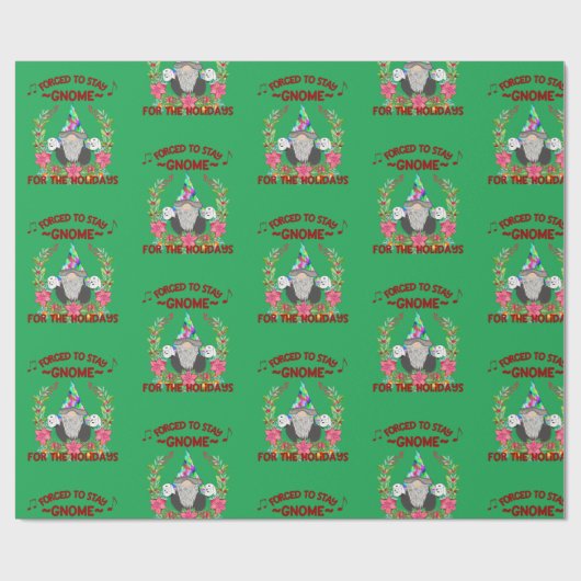 休日おもしろい検疫引用文格言 ラッピングペーパー (フラット)