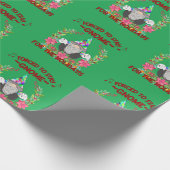 休日おもしろい検疫引用文格言 ラッピングペーパー (角)