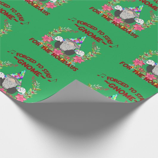 休日おもしろい検疫引用文格言 ラッピングペーパー (角)