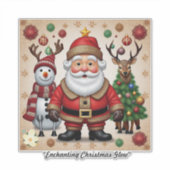 「休日おもしろい」 シール (正面)