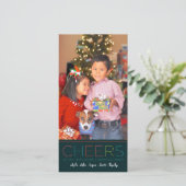 休日およびクリスマスの応援カード シーズンカード (スタンド正面)