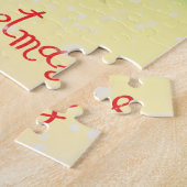 休日お洒落なフロリダクリスマス ジグソーパズル (側面)