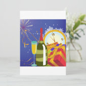 休日お祝い招待状 招待状 (スタンド正面)