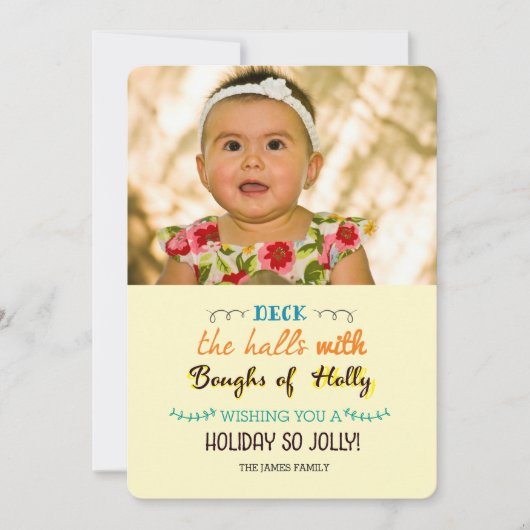 休日すてき シーズンカード (正面)