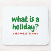 休日とは__1 マウスパッド (正面)