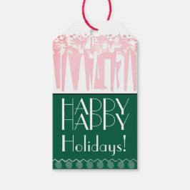 休日とアールデコ ギフトタグ