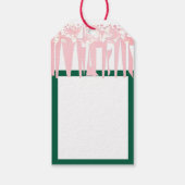 休日とアールデコ ギフトタグ (裏面)