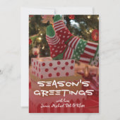 休日によって強打される足 シーズンカード (正面)