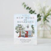 休日に引っ越しの新しい家がある 案内ポストカード (スタンド正面)