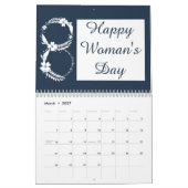 休日のあるカレンダー カレンダー (3月 2027)