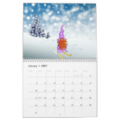 休日のあるカレンダー カレンダー (1月 2027)