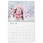 休日のあるカレンダー カレンダー (2月 2027)