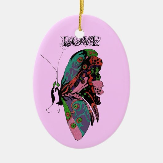 休日のおもしろいのためのORNAMNETS セラミックオーナメント (正面)