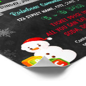 休日のおもちゃドライブイベントテンプレート ポスター (角)