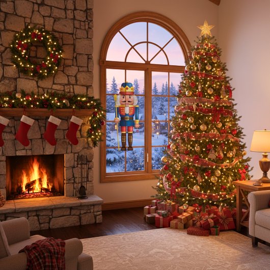 休日のくるみ割り ウィンドウサイン