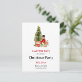 休日のくるみ割り | クリスマスパーティー保存日 案内ポストカード (スタンド正面)