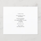 休日のための新しい家を予算Red写真の移動 (裏面)