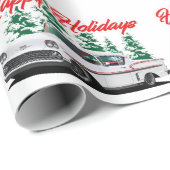 休日のインパラ ラッピングペーパー (ロールコーナー)