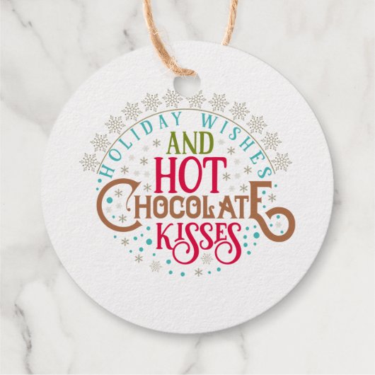 休日のウィッシュとチョコレートキス フェイバータグ (裏面)