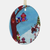 休日のオーナメントのための格言 セラミックオーナメント (右)