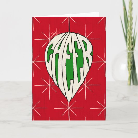 休日のオーナメントの応援 シーズンカード (正面)