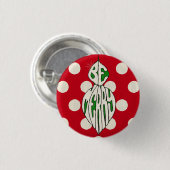 休日のオーナメントはメリーです 缶バッジ (正面&裏面)