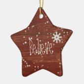 休日のオーナメントを信じて下さい セラミックオーナメント (左)