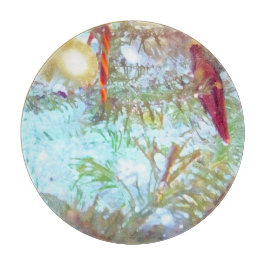 休日のオーナメントインザライト カッティングボード