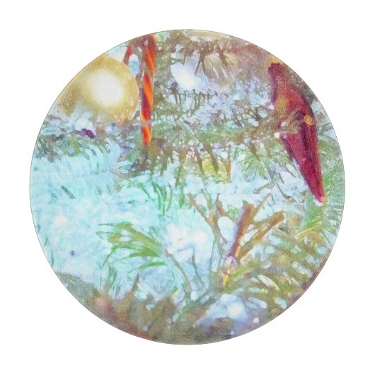 休日のオーナメントインザライト カッティングボード (正面)