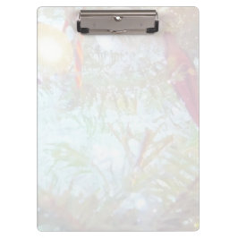 休日のオーナメントインザライト クリップボード