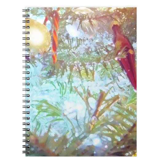 休日のオーナメントインザライト ノートブック (正面)